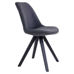 Wohnen Tisch mit X-Füßen & Stühle - Morescan (fünfteilig)