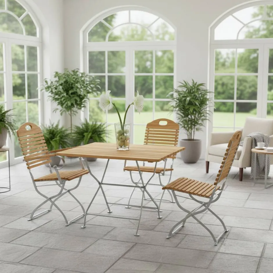 Tischgruppe Classimo für Garten (fünfteilig)^Wohnen Clearance