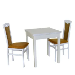 Tischgruppe für zwei Personen - Astomon (dreiteilig)^Wohnen Discount