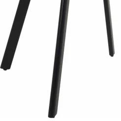 Tischgruppe in Braun mit Schwarz - Bruce (fünfteilig)^Wohnen Best