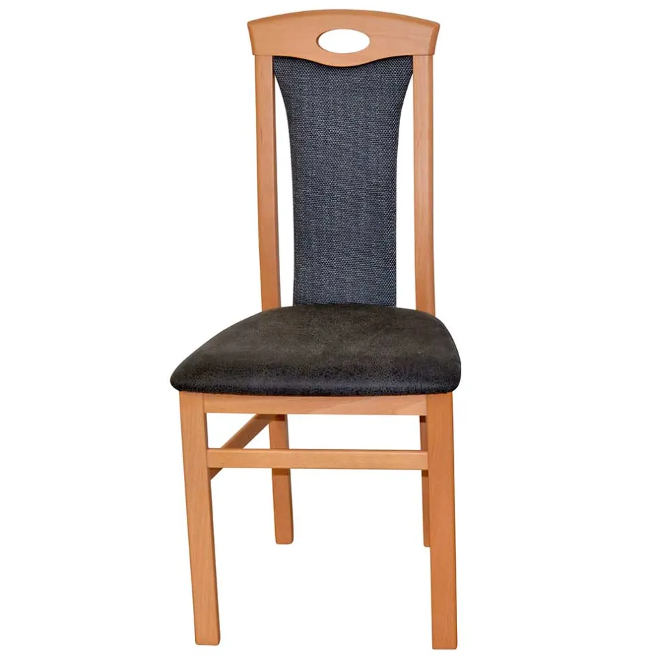 Tischgruppe in Buche Natur - Syrata (fünfteilig)^Wohnen Discount