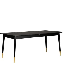 Wohnen Tischgruppe in Schwarz & Beige - Orgevia (siebenteilig)