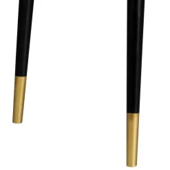 Wohnen Tischgruppe in Schwarz & Beige - Orgevia (siebenteilig)