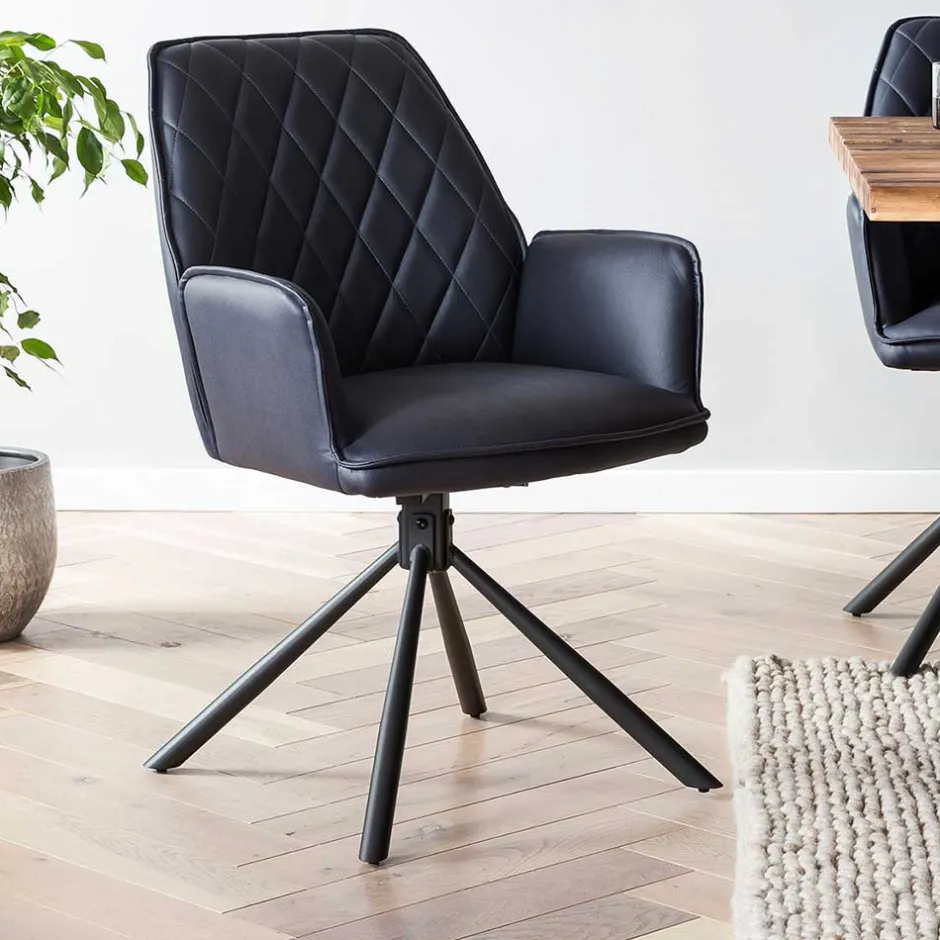 Tischgruppe mit Drehstühlen Set - Bravara (fünfteilig)^Wohnen New