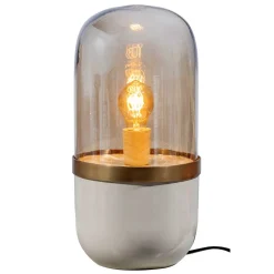 Wohnen Tischlampe aus Metall in Weiß & Gold - Preveli (2er Set)