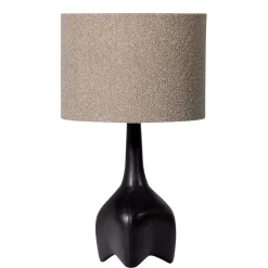 Wohnen Tischlampe mit Boucle Schirm - Spring