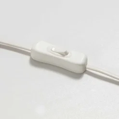 Tischleuchte aus Bambus Geflecht in Beige - Veromica^Wohnen Online