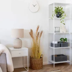 Wohnen Tischleuchte in Hellbraun - Depna