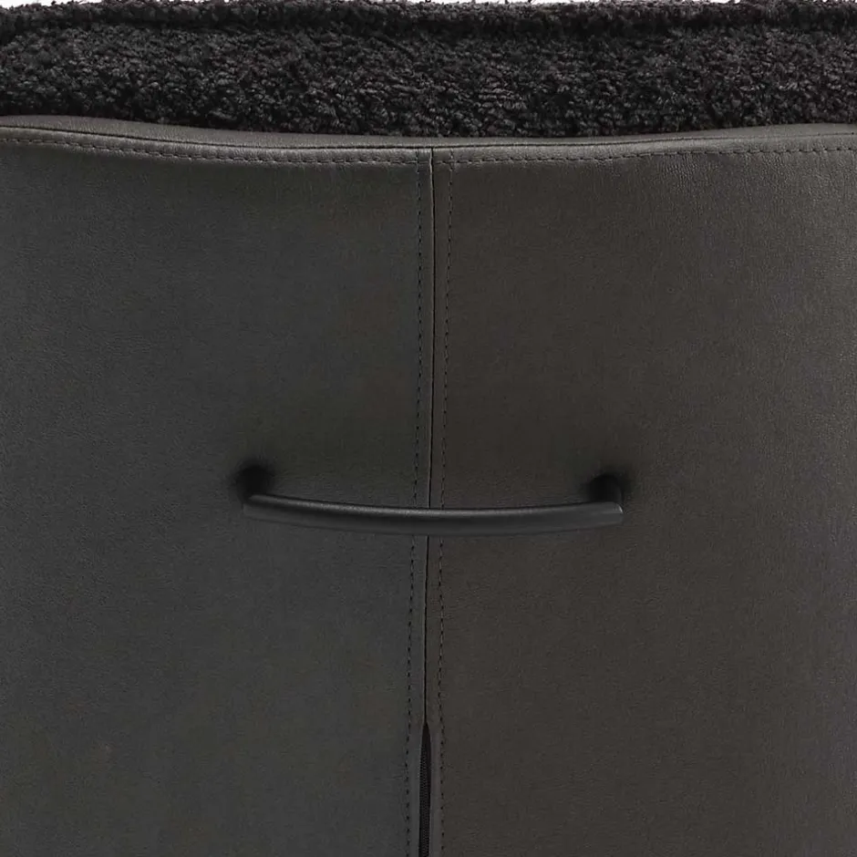 Wohnen Tischsessel in Anthrazit und Weiß - Garrysa (2er Set)