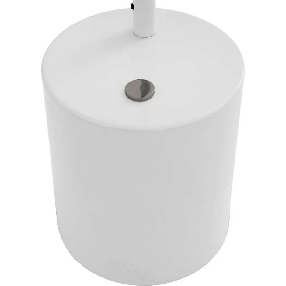 Tischspiegel in Silberfarben und Weiß - Cavan^Wohnen Hot