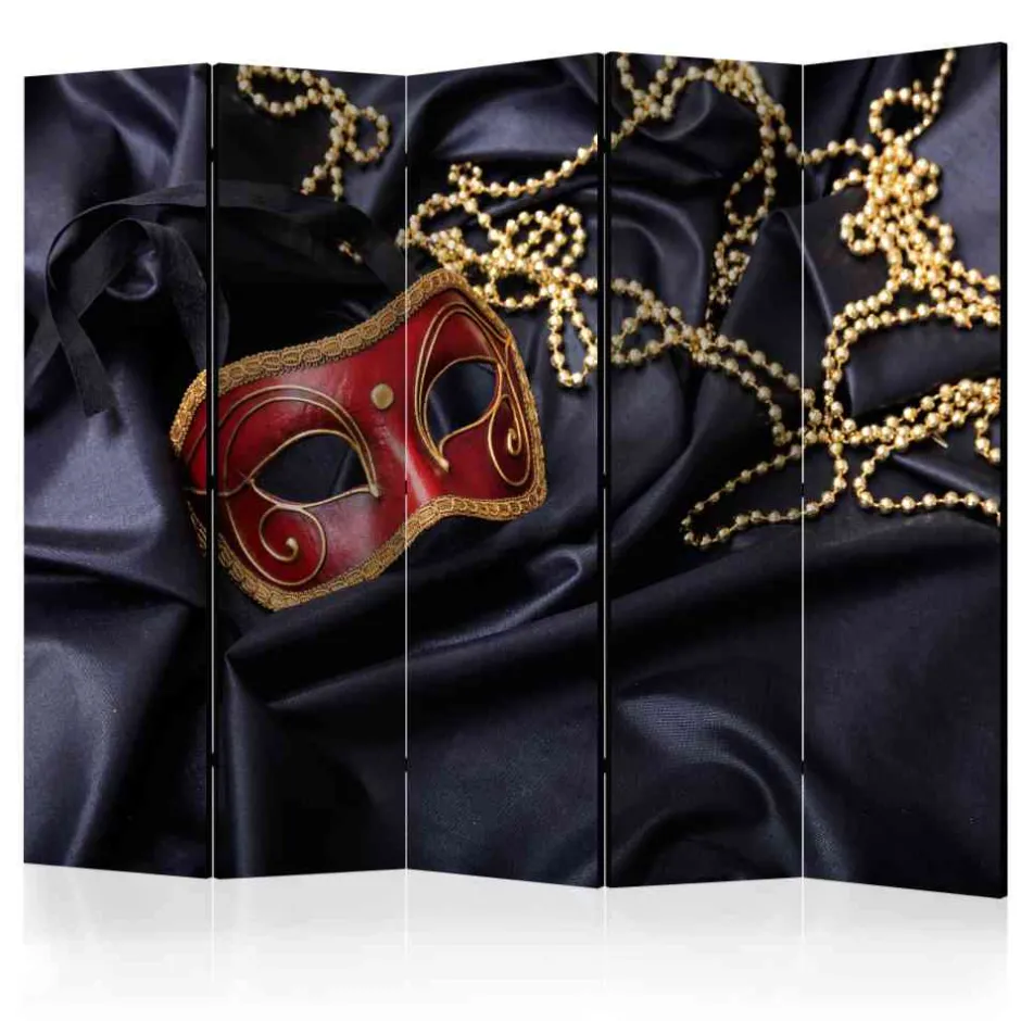 5-tlg Design Paravent Karneval in Venedig - Guneos^Wohnen Best