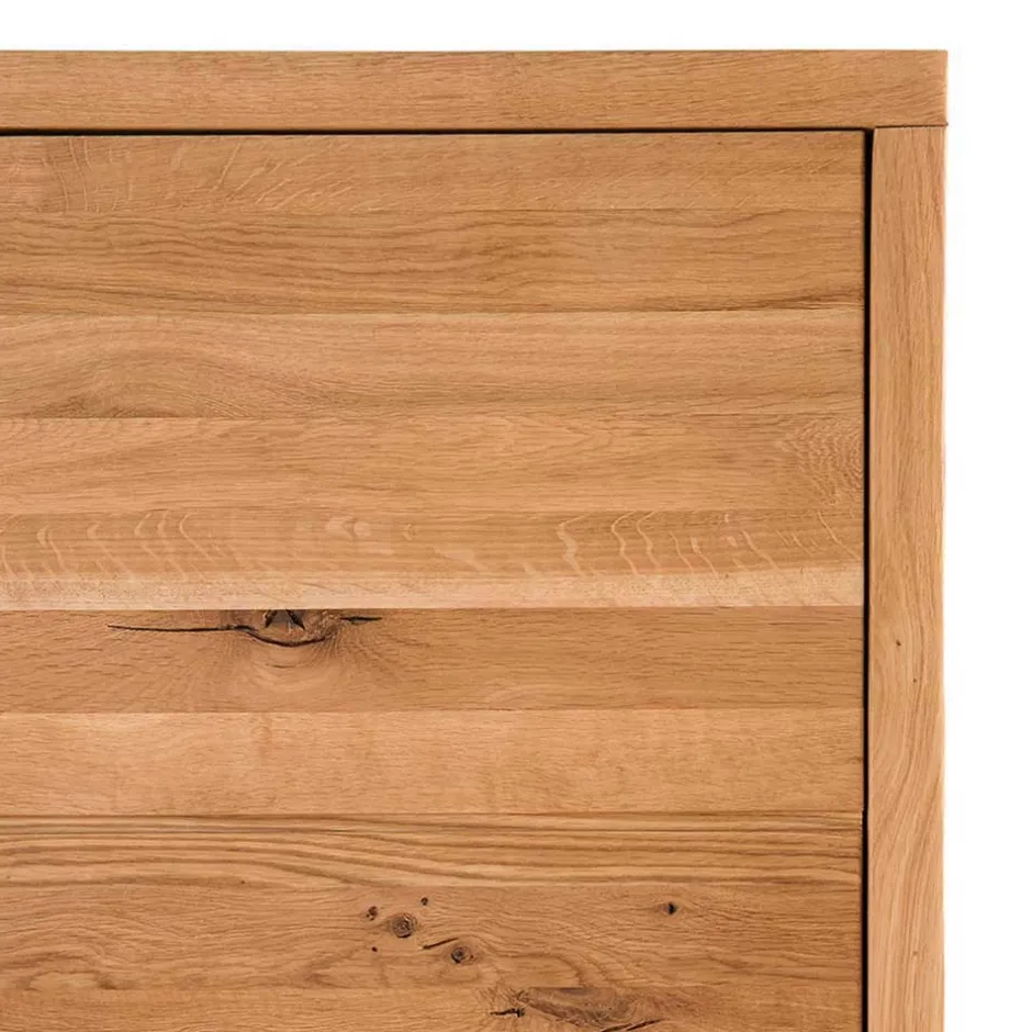 Wohnen Tolle Garderobenmöbel aus Wildeiche - Mulcian (vierteilig)