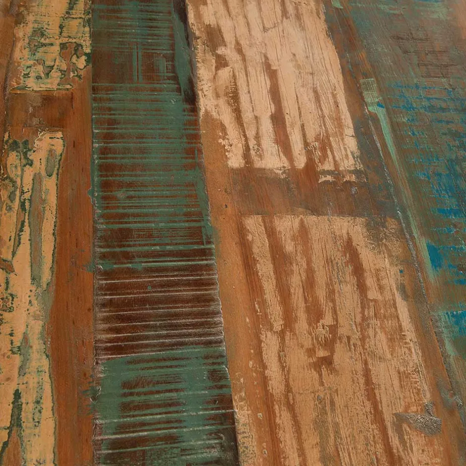 Toller Shabby Chic Tisch aus Altholz Bunt - Teas^Wohnen Clearance