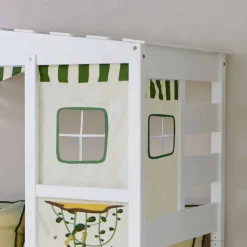 Kinder Wohnen Tolles Spielbett Castalla in Weiß