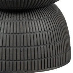 Tonfaser Beistelltisch in Dunkelbraun - Feregato^Wohnen