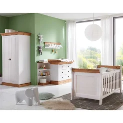 Kinder Wohnen Topp Babymöbel Set - Sibiuta (vierteilig)