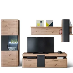 Topp Design Anbauwand Set - Vecenda (dreiteilig)^Wohnen Best
