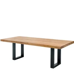 Wohnen Topp Esstisch mit Platte Wildeiche geölt - Vastillo