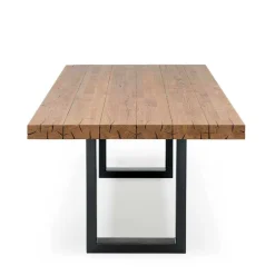 Wohnen Topp Esstisch mit Platte Wildeiche geölt - Vastillo