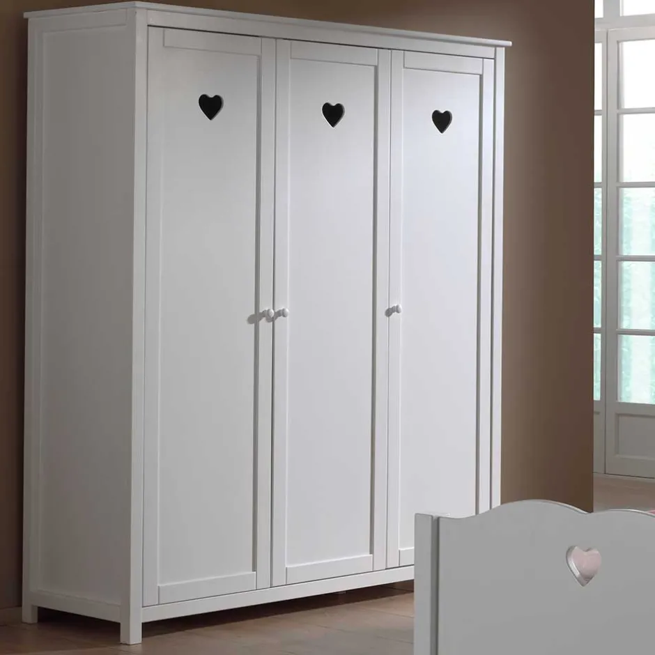 Topp Jugendzimmer Set Grandory in Weiß (dreiteilig)^Wohnen Hot