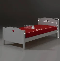 Topp Jugendzimmer Set Grandory in Weiß (dreiteilig)^Wohnen Hot