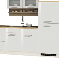 Wohnen Topp Leerblock Küche in Weiß - Cuneo I (zehnteilig)