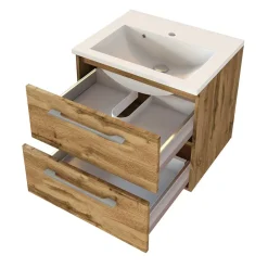 Wohnen Topp Waschtisch mit Becken zum Aufhängen - Lemnas