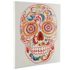 Totenkopf Wandbild - Boho - dia de los muertos - Forjan^Wohnen Discount