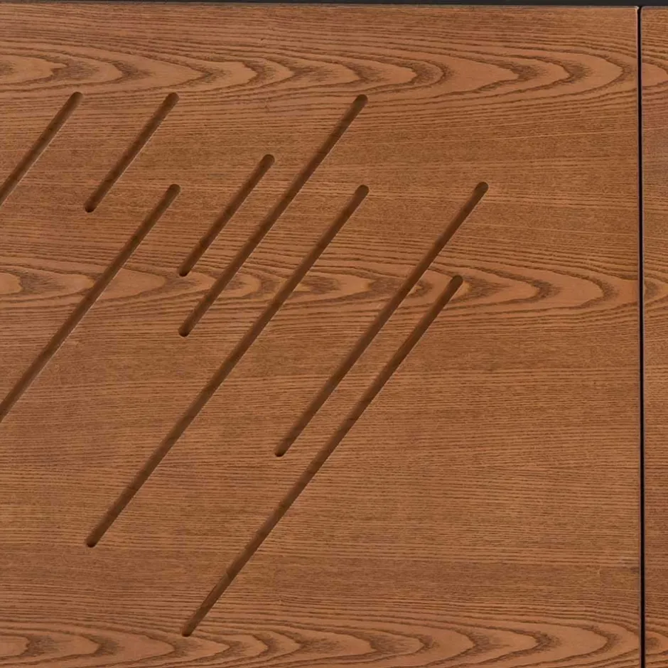 Türen Kommode mit Esche Furnier Front - Lirou^Wohnen Best