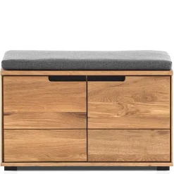 Wohnen 2-türige Garderobenbank in Eiche - Sennya