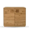 2-türige Kommode aus Massivholz Wildeiche - Millena^Wohnen