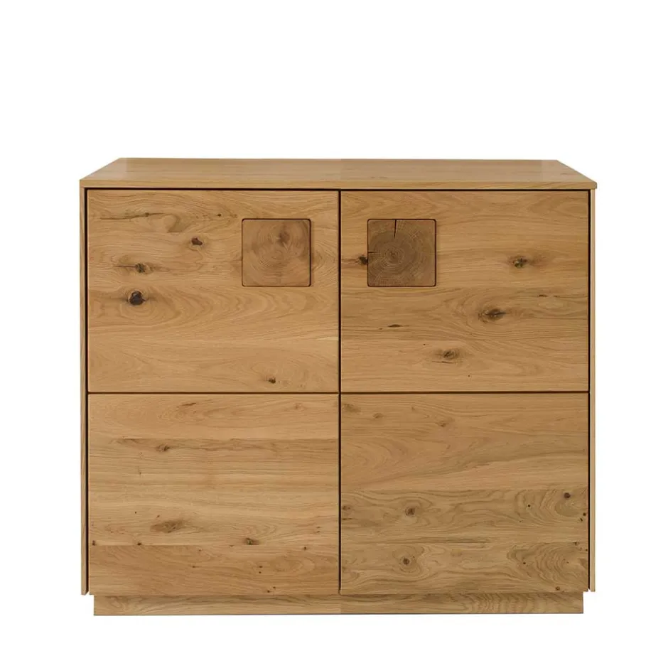 2-türige Kommode aus Massivholz Wildeiche - Millena^Wohnen