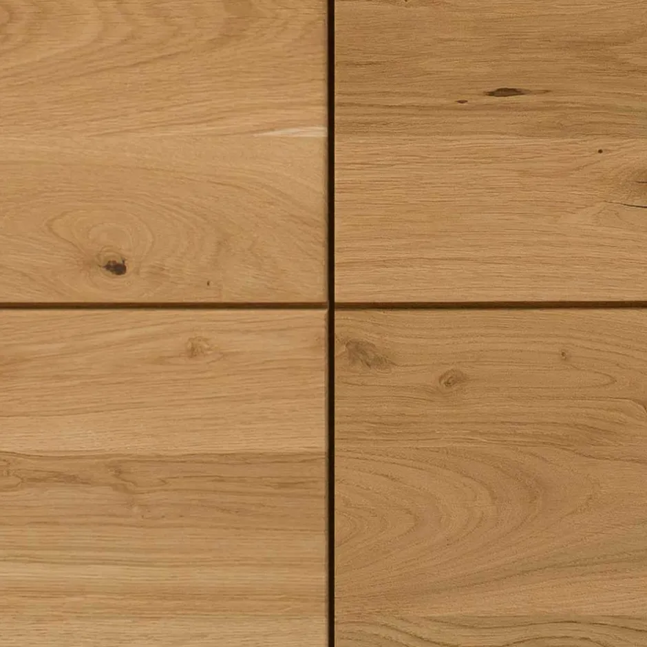 2-türige Kommode aus Massivholz Wildeiche - Millena^Wohnen