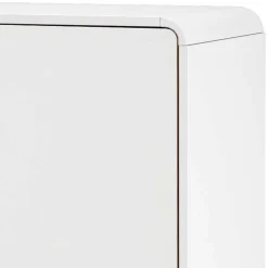 2-türige Kommode in Weiß mit Eiche - Kolreva^Wohnen Discount