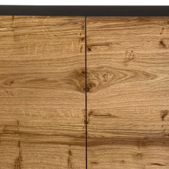 2-türige Kommode mit Eiche Furnier Front - Yestinas^Wohnen Best