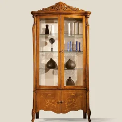 Wohnen 4-türige Vitrine im Italienischem Stil - Carlenna III