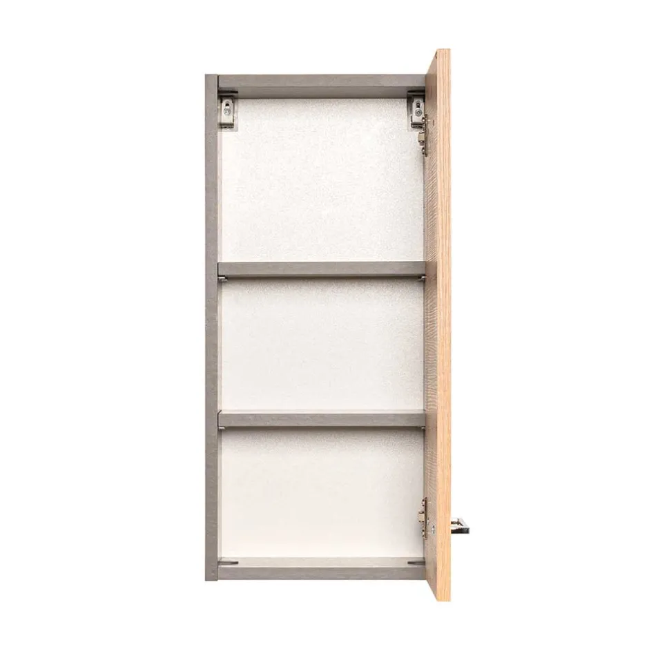 1-türiger Badezimmer Oberschrank günstig - Ishes^Wohnen