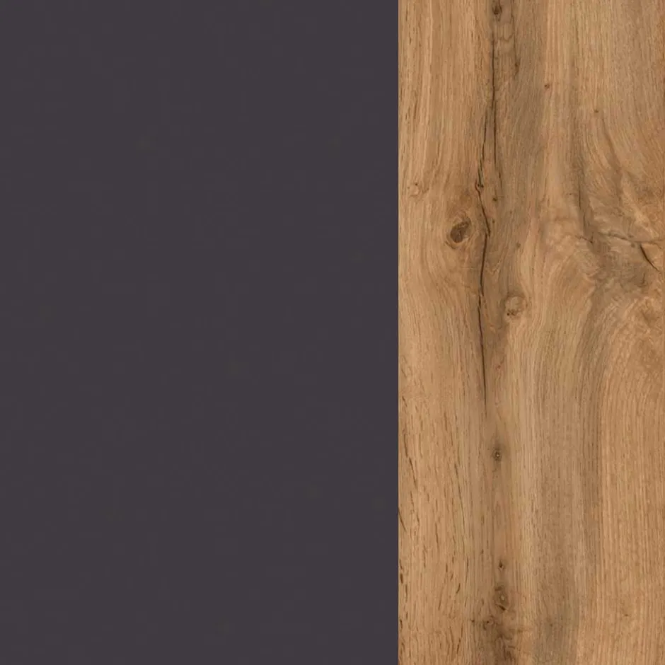 1-türiger Badschrank mit Naturkante Dekor - Breznia^Wohnen Best