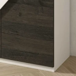 2-türiger Design Schuhschrank 74x128x34 cm - Fredo^Wohnen Discount