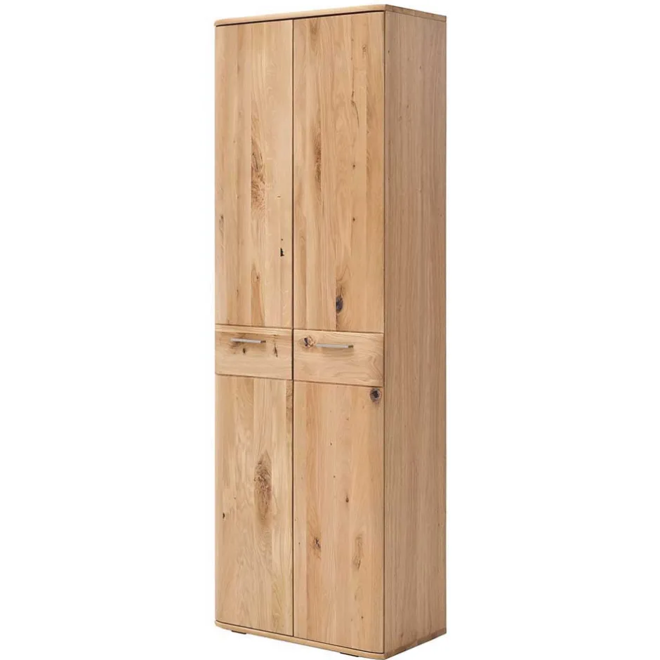 2-türiger Dielenschrank aus Massivholz - Mabasa^Wohnen Outlet