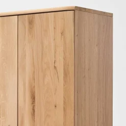 2-türiger Dielenschrank aus Massivholz - Mabasa^Wohnen Outlet