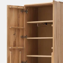 2-türiger Dielenschrank aus Massivholz - Mabasa^Wohnen Outlet