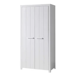 Kinder Wohnen 2-türiger Kinderschrank im Modern Country Style - Ellen