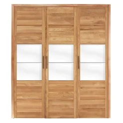 3-türiger Kleiderschrank aus massiver Wildeiche - Zaisan^Wohnen Online