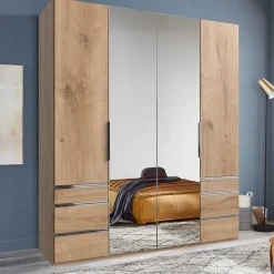 4-türiger Kleiderschrank mit sechs Schubladen - Dagidoyo^Wohnen Sale