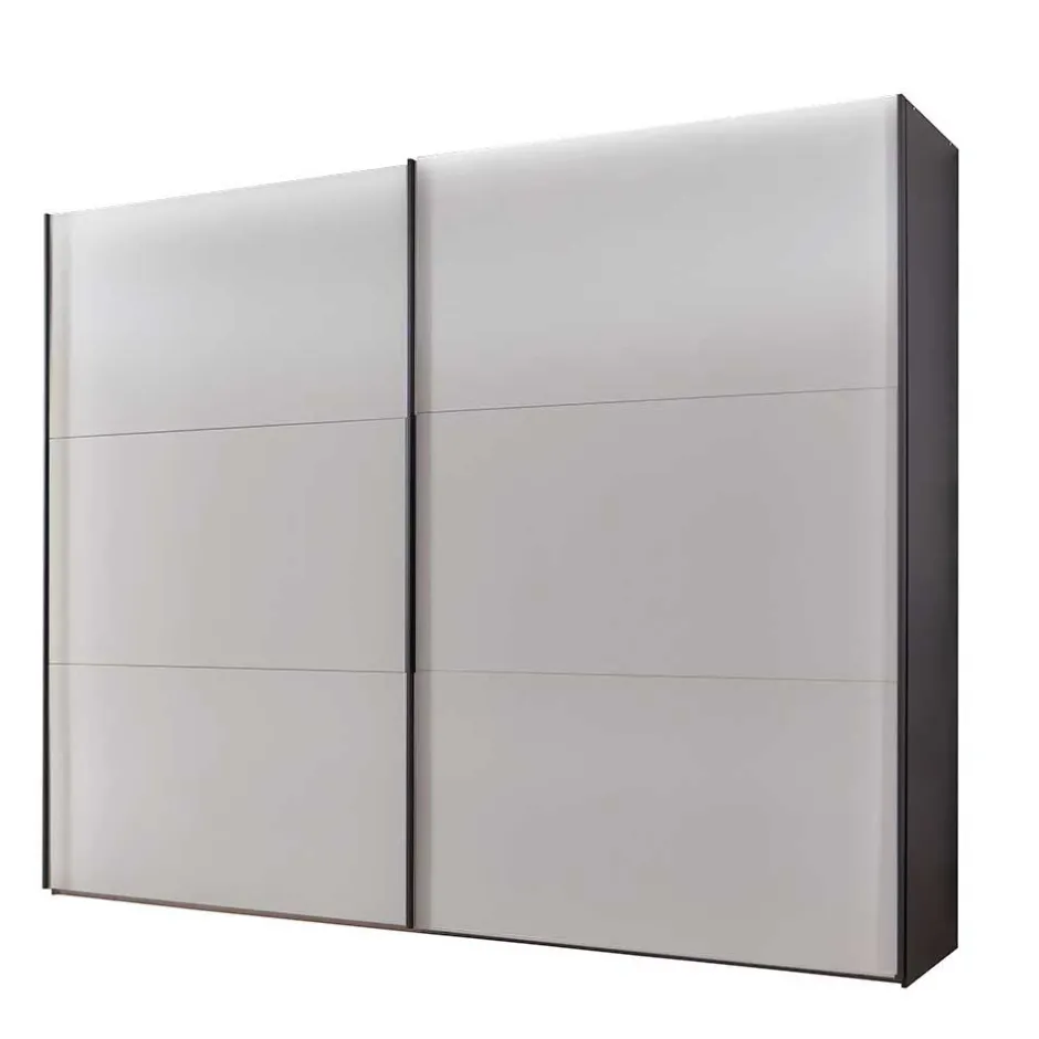 Wohnen 2-türiger Kleiderschrank mit Schwebetüren - Dandy