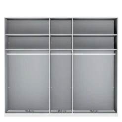 3-türiger Kleiderschrank mit Dreh- und Falttüren - Nujan^Wohnen Sale