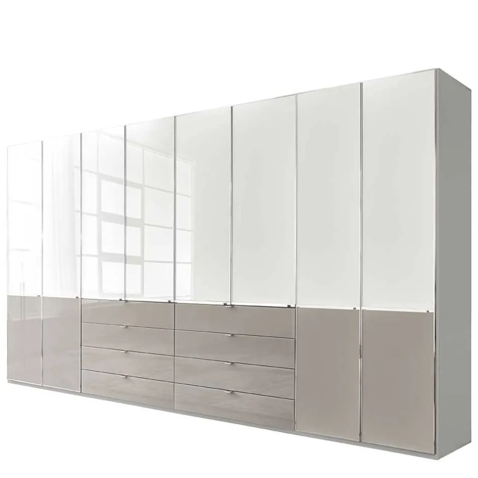 8-türiger Kleiderschrank mit acht Schubladen - Pascan^Wohnen Outlet