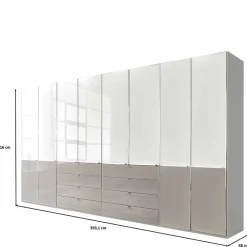 8-türiger Kleiderschrank mit acht Schubladen - Pascan^Wohnen Outlet