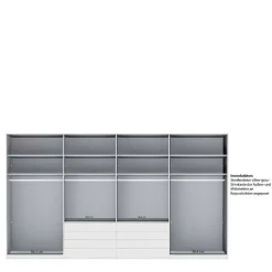 8-türiger Kleiderschrank mit acht Schubladen - Pascan^Wohnen Outlet